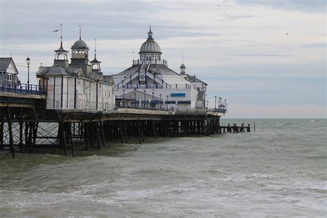 Free Stock Photo 5231 eastbourne pier from the beach | freeimageslive