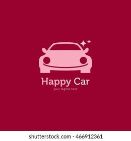 Happy Car Logo Design Template Vector Stock Vector (Royalty Free) 466912361 | Shutterstock