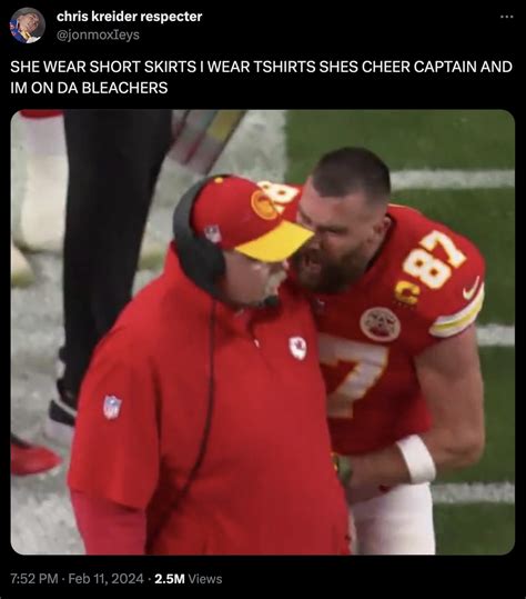 Travis Kelce Yelling At Andy Reid | Travis Kelce Yelling at Andy Reid | Know Your Meme