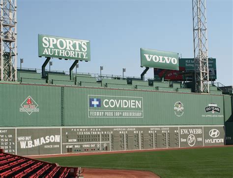 “The Green Monster” – Fenway Park | DGL Sports – Vancouver Sport and Memorabilia