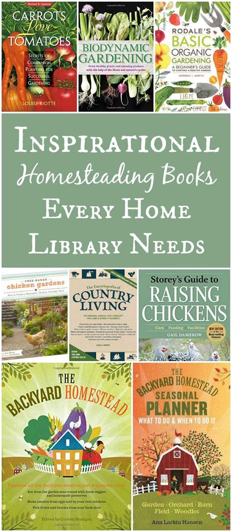 19 Sustainable Living Books Every Homestead Library Needs! - Simplify, Live, Love