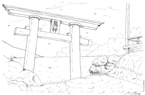 W.I.P. - Japanese Landscape by NihonNoTenno on DeviantArt