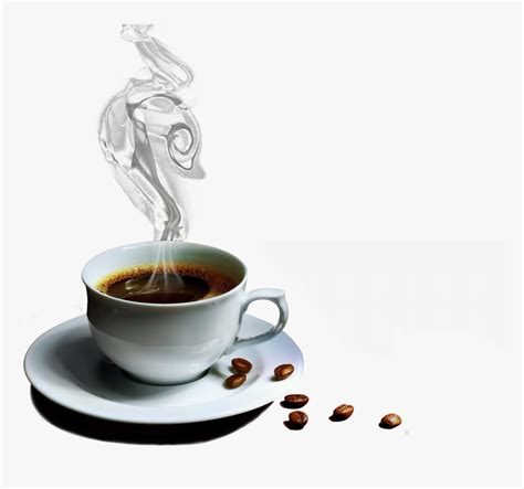 Steaming Coffee Cup Logo Png