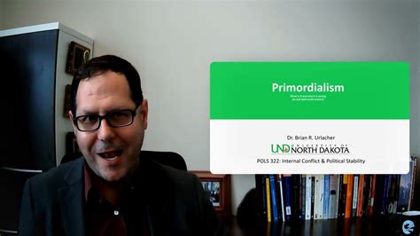 Primordialism and Ethnic Conflict - YouTube