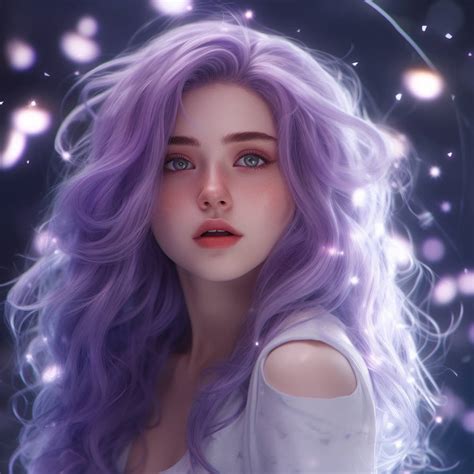 Anime with Lavender hair fantasy back by MuhBui on DeviantArt