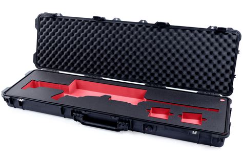 Pelican 1750 Custom Foam Insert with Case | GunFoam.com