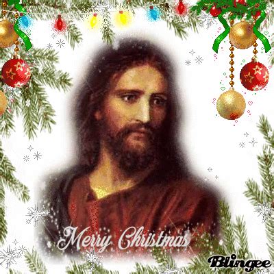 Jesus Portrait Merry Christmas Gif Pictures, Photos, and Images for ...