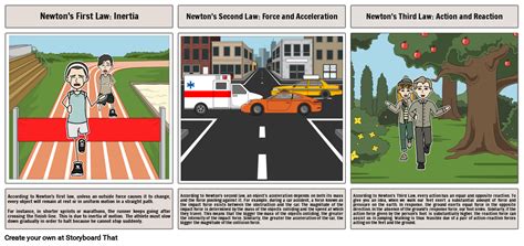 NEWTON'S LAW OF MOTION Storyboard by 4dc515cc