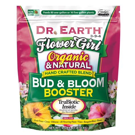 Dr. Earth Organic & Natural Flower Girl Organic Bud & Bloom Booster ...