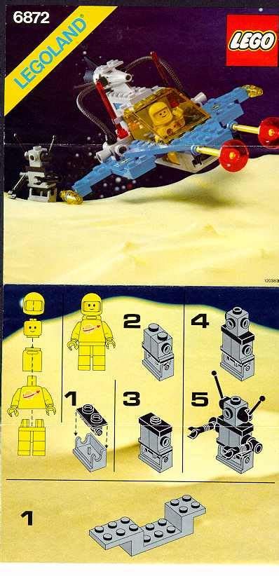 LEGO Lunar Patrol Craft Instructions 6872, Space | Lego space sets, Lego cars, Vintage lego