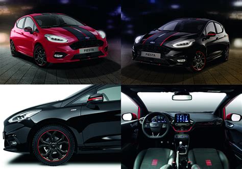 Ford introduces Fiesta ST-Line Red Edition and Black Edition