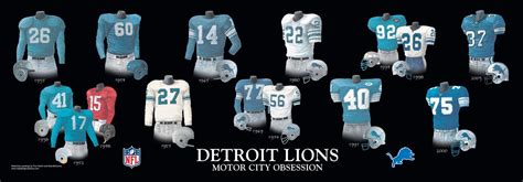 Detroit Lions Uniform and Team History | Heritage Uniforms and Jerseys and Stadiums - NFL, MLB ...