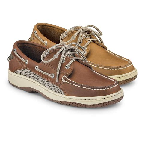 Sperry Men's Billfish 3-Eye Boat Shoes - 669537, Boat & Water Shoes at Sportsman's Guide