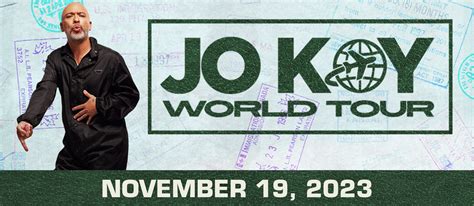 COMEDIAN JO KOY ANNOUNCES HIS 2023 JO KOY WORLD TOUR | Barbara B Mann I ...