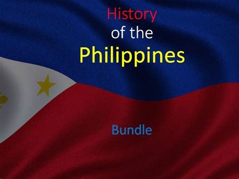 History of the Philippines | Teaching Resources