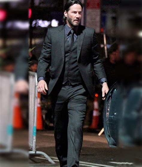 John Wick Charcoal Gray Three Piece Suit by Keanu Reeves | TheLeatherCity.com