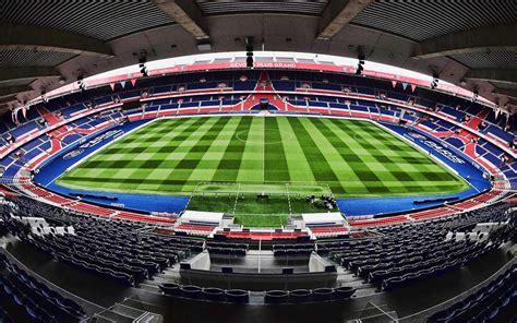 Download wallpapers Parc des Princes, 4k, Stade des Lumieres, empty ...