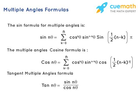 What are Multiple Angle Formulas? Examples