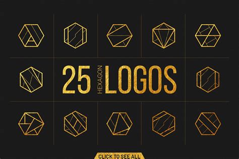 100 Linear Geometric Logos. Bundle | Creative Illustrator Templates ~ Creative Market