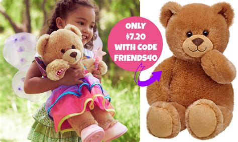 Build-A-Bear Workshop: Extra 40% Off Animals = As Low As ONLY $7.20 ...