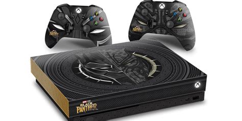 Here's How You Can Win a Gorgeous Black Panther Xbox One