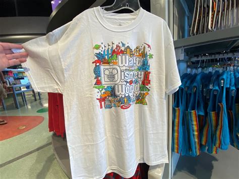 PHOTOS: New Retro Walt Disney World T-Shirts Arrive at the Magic Kingdom - WDW News Today