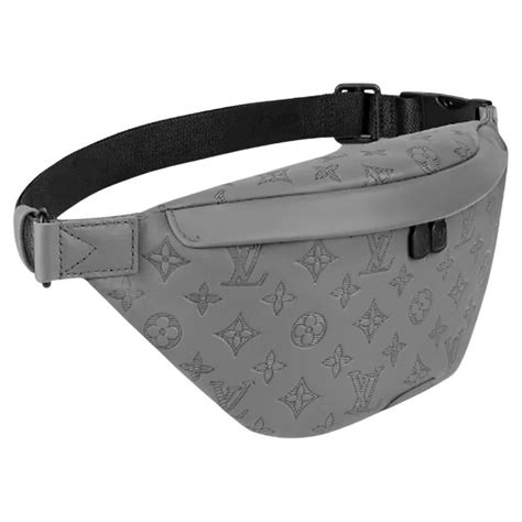 Louis Vuitton Discovery fanny pack anthracite gray Monogram Shadow ...