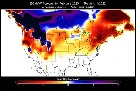 Winter 2022/2023 Snowfall Predictions: Final Snow Forecast for the United States, Canada, and ...