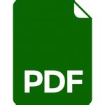 Icono de PDF verde (símbolo PNG)
