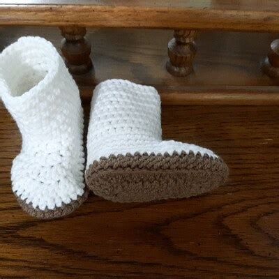 CROCHET PATTERN PDF Crochet Baby Booties Shoes Sleepers Rain Shoes Crib Shoes Newborn 12 Months ...