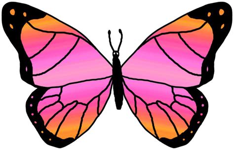 Colorful Butterfly Clipart