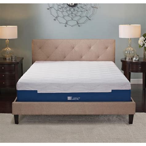 Lane 7 in. California King Size Memory Foam Mattress-RRLMF7CK - The ...