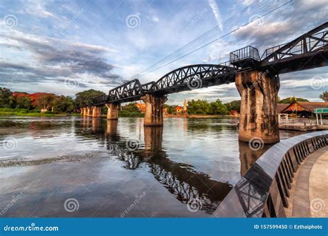 The Bridge on the River Kwai Kanchanaburi Thailand. the Death Railway Bridge is a History of ...