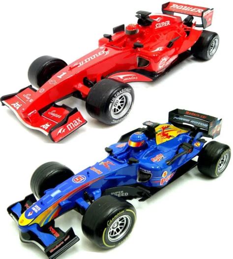 KIDS TOY CARS Formula One Racing Car Toy F1 Racing Car Friction Powered ...