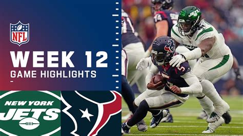 Jets vs. Texans Week 12 Highlights | NFL 2021 - YouTube