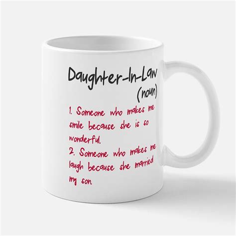 Daughter In Law Coffee Mugs | Daughter In Law Travel Mugs - CafePress