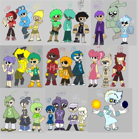 Humanized Alphabet Lore by testvmware2003 on DeviantArt