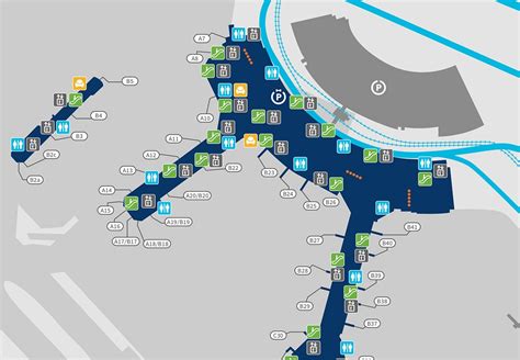 Toronto Airport Map Terminal 3 & 1 | Pearson Airport Maps | Pearson Airport