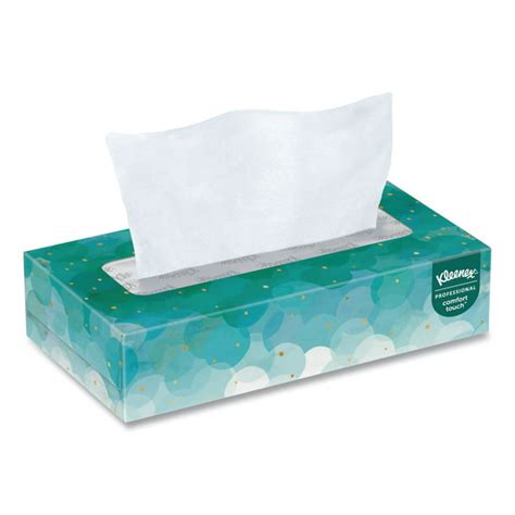 Kleenex Professional Facial Tissue for Business (13216), Flat Tissue Boxes, 60 Boxes/Case, 100 ...