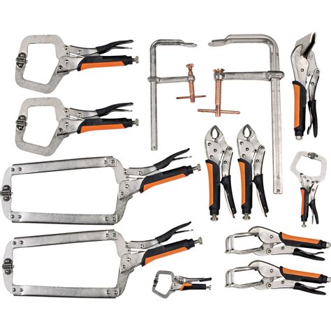 Hobart Welder’s Clamp Set — 13-Pc., Model# 770617 | Welding Clamps| Northern Tool + Equipment