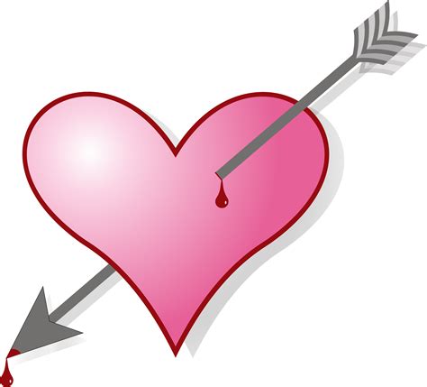 Clipart - Arrow & Heart