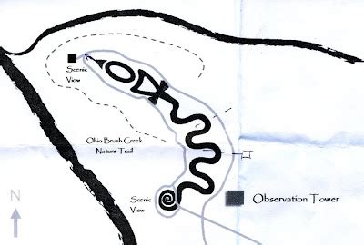 Something Between Want and Desire: Great Serpent Mound Aerial View & Map