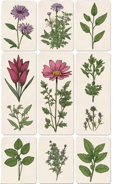 Vintage Flower Stickers Free Stock Photo - Public Domain Pictures