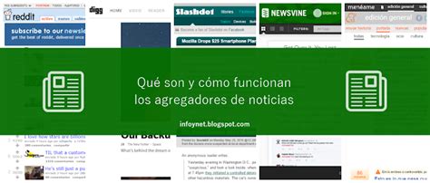 InfoNet: Listado de agregadores de noticias