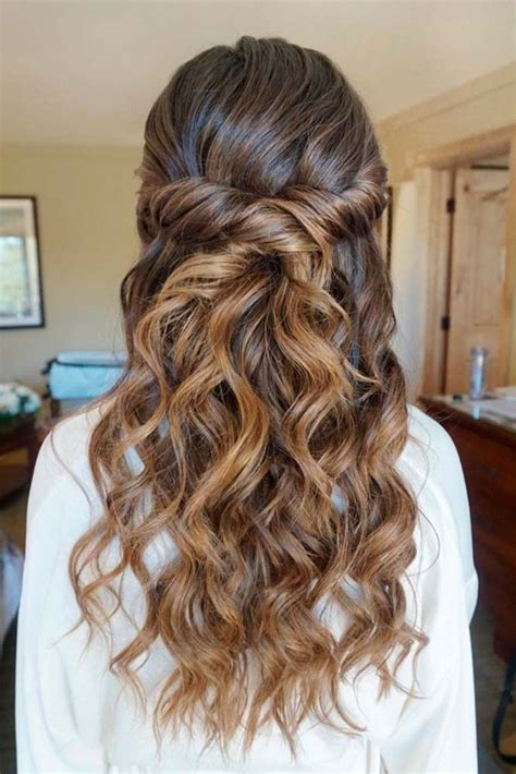 Spectacular Bridesmaid Half Updo Easter Braided Hairstyles Long Hair Hood