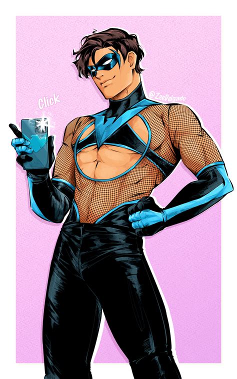 ArtStation - Nightwing Dick Grayson Fanart