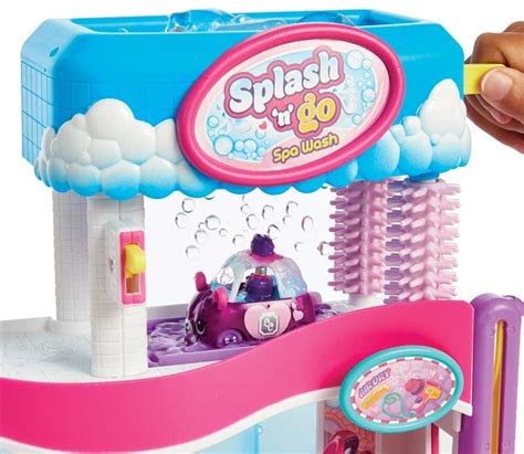 Shopkins Cutie Cars Splash N Go Spa Wash Playset Wholesale