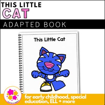 Blue Cat Adapted Book for Special Education Pete Book Companion Circle ...