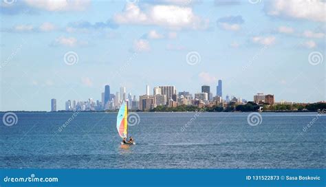 Chicago Buildings And Lake Michigan Editorial Photo | CartoonDealer.com ...