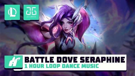 League of Legends - Battle Dove Seraphine - Music /dance 1-hour loop - YouTube